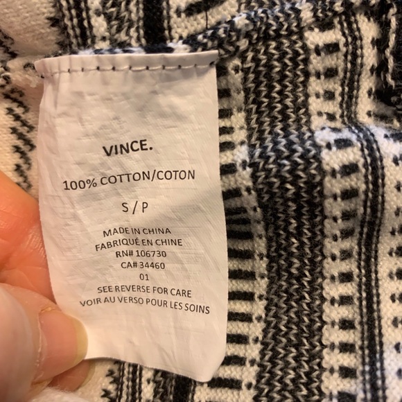 Vince Striped Cardigan - Picture 4 of 6